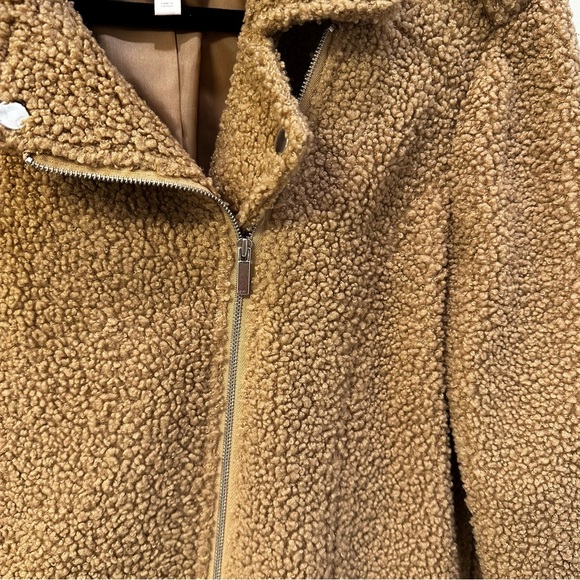 LC Lauren Conrad Sherpa Moto Jacket - Picture 3 of 7